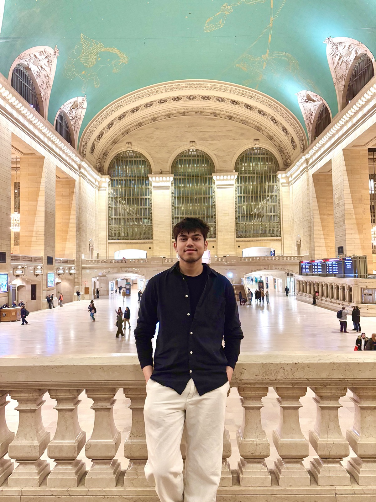 Portrait of Archit Gupta at Grand Central Terminal
